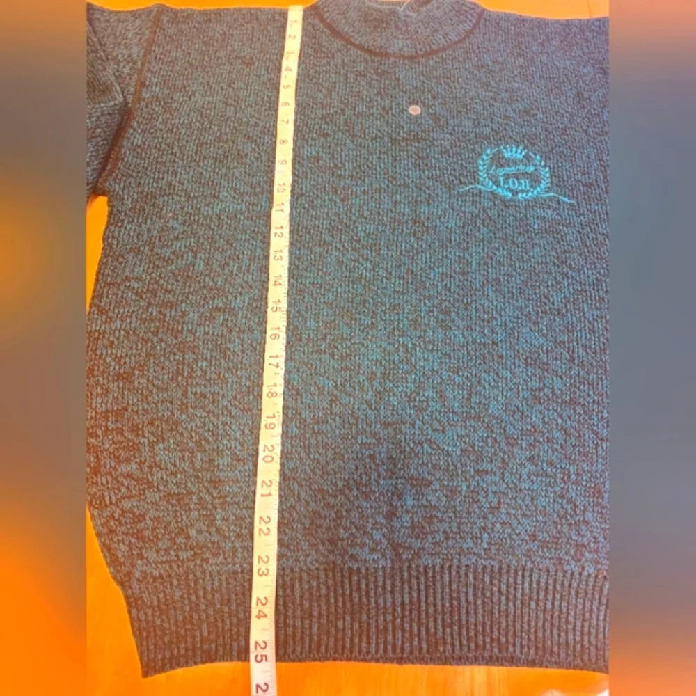 Men's Teal‎ Crewneck Sweater